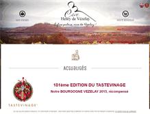 Tablet Screenshot of henrydevezelay.com